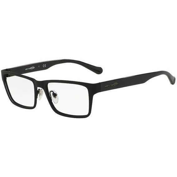 Rame ochelari de vedere unisex Arnette AN6102 668 Rectangulare Negre originale din Metal cu comanda online