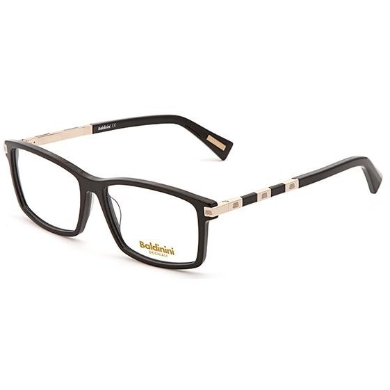 Rame ochelari de vedere unisex Baldinini BLD1667 101 Rectangulare Negre originale din Plastic cu comanda online