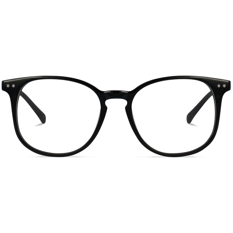 Rame ochelari de vedere unisex Battatura Alessandro B170 Patrate Negre originale din Acetat cu comanda online