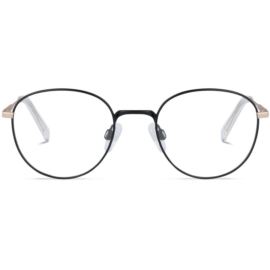 Rame ochelari de vedere unisex Battatura Andrew BTT06 Rotunde Negre originale din Acetat cu comanda online