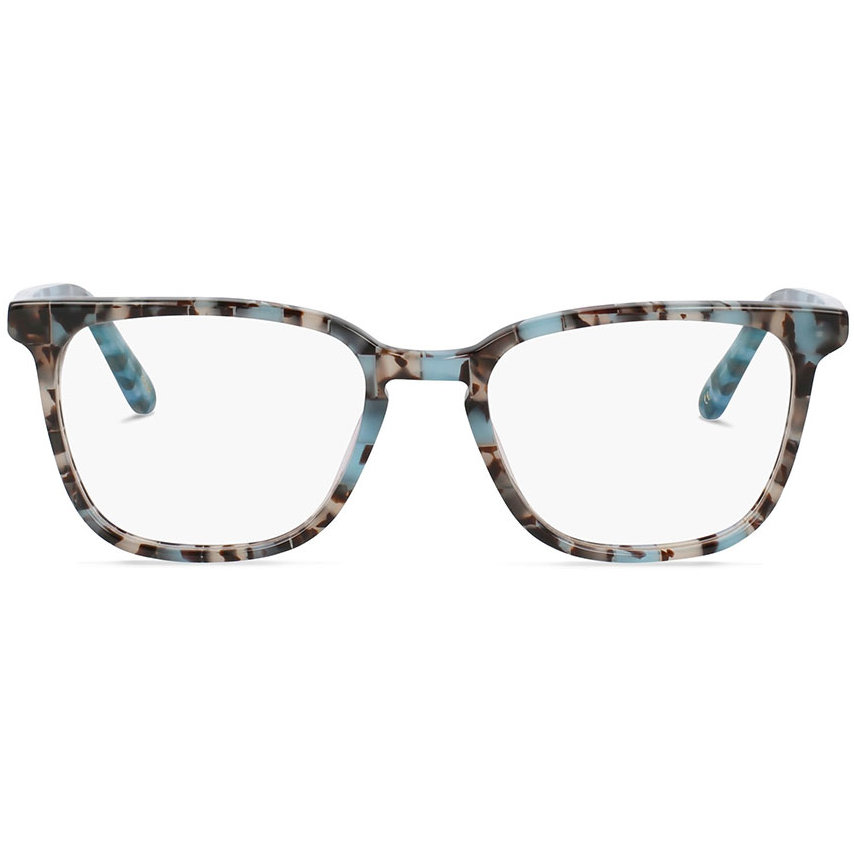 Rame ochelari de vedere unisex Battatura Renzo B312 Rectangulare Albastre-Havana originale din Acetat cu comanda online