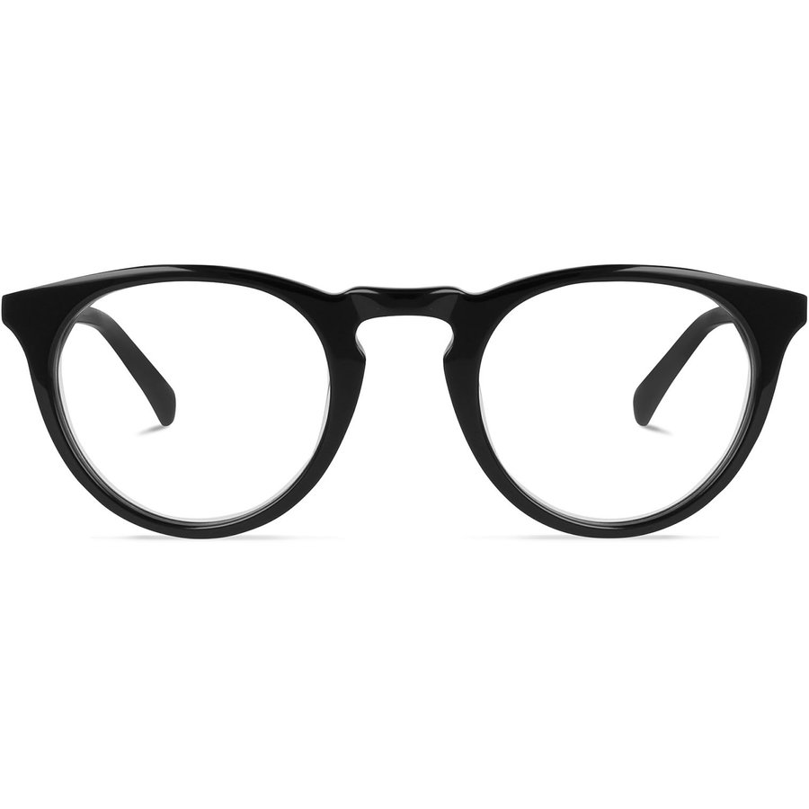Rame ochelari de vedere unisex Battatura Valentino B233 Rotunde Negre originale din Acetat cu comanda online