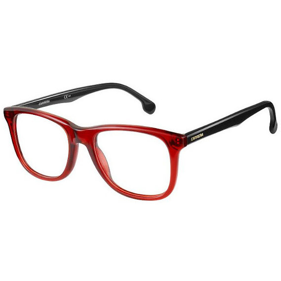 Rame ochelari de vedere unisex CARRERA 135/V LGD Rectangulare Rosii originale din Plastic cu comanda online