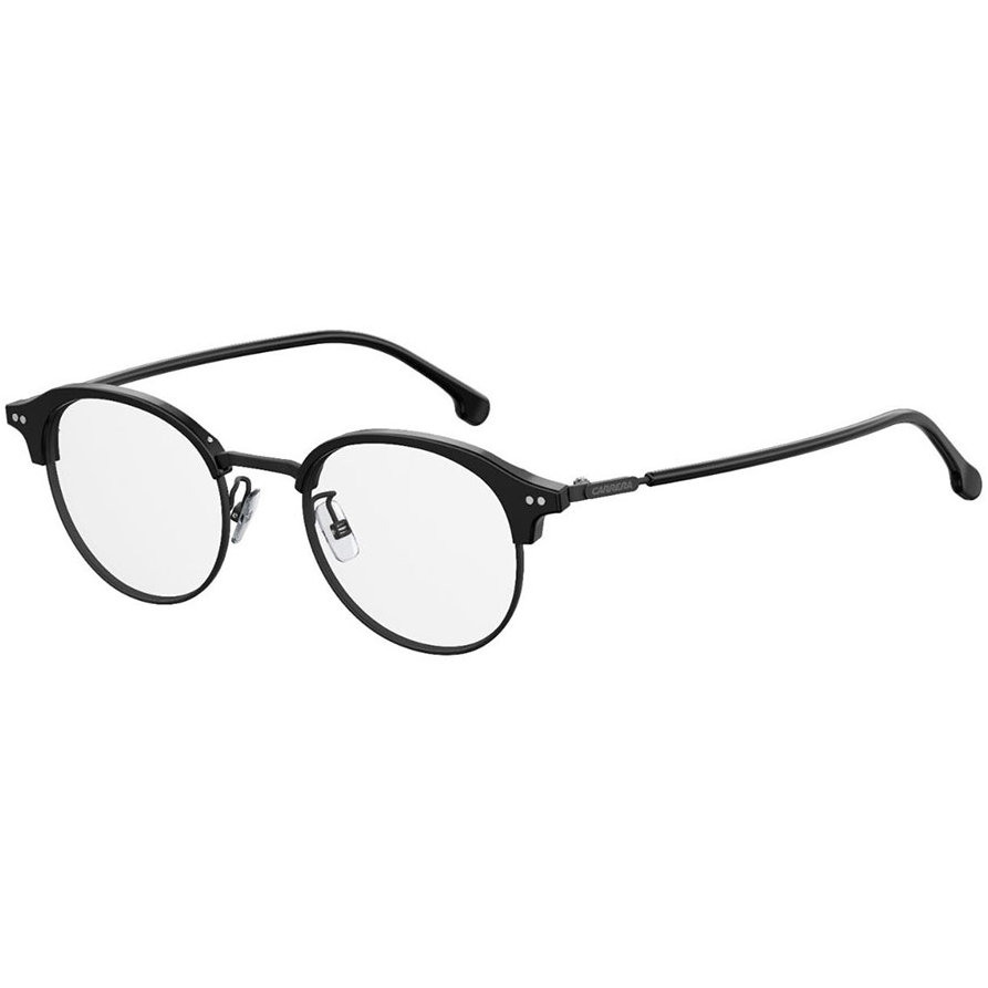 Rame ochelari de vedere unisex CARRERA 162/V/F 807 Rotunde Negre originale din Otel cu comanda online