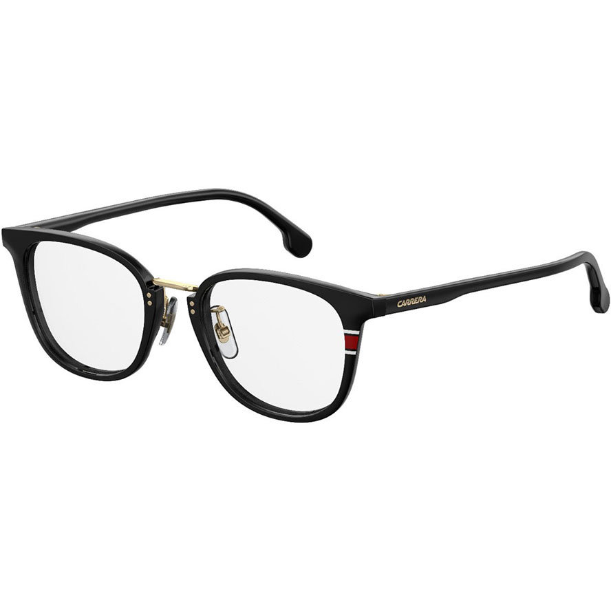 Rame ochelari de vedere unisex CARRERA 178/F 807 Rectangulare Negre originale din Plastic cu comanda online