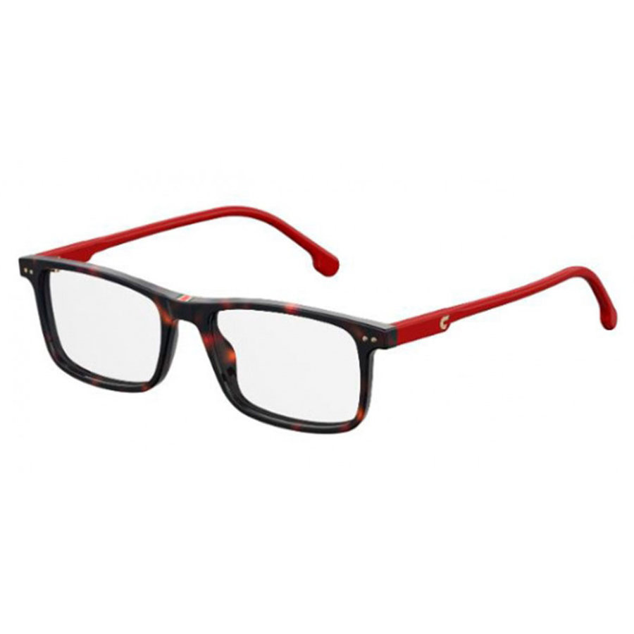 Rame ochelari de vedere unisex CARRERA 2001T/V 086 Rectangulare Rosii-Havana originale din Plastic cu comanda online