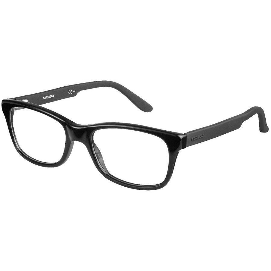 Rame ochelari de vedere unisex CARRERA CA6653 KUN 54 Rectangulare Negre originale din Acetat cu comanda online