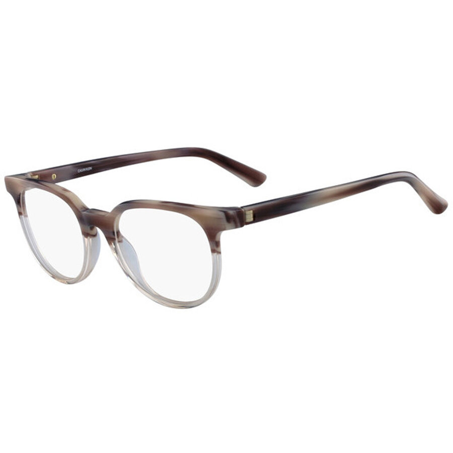 Rame ochelari de vedere unisex Calvin Klein CK8582 647 Rotunde Maro originale din Plastic cu comanda online