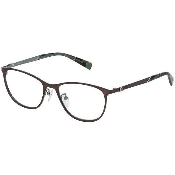 Rame ochelari de vedere unisex Escada VES919 08FK Ovale Maro originale din Metal cu comanda online