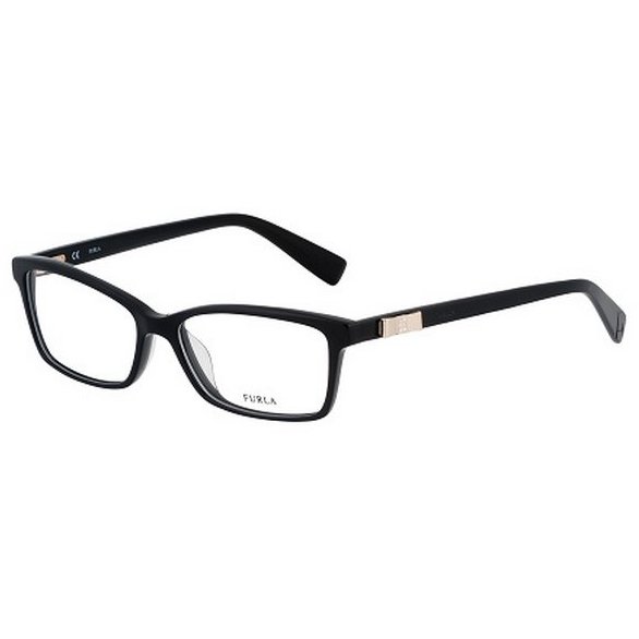 Rame ochelari de vedere unisex Furla VU4840S 0700 Rectangulare Negre originale din Acetat cu comanda online
