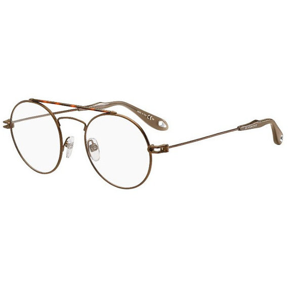 Rame ochelari de vedere unisex Givenchy GV 0054 4IN Rotunde Cupru originale din Metal cu comanda online