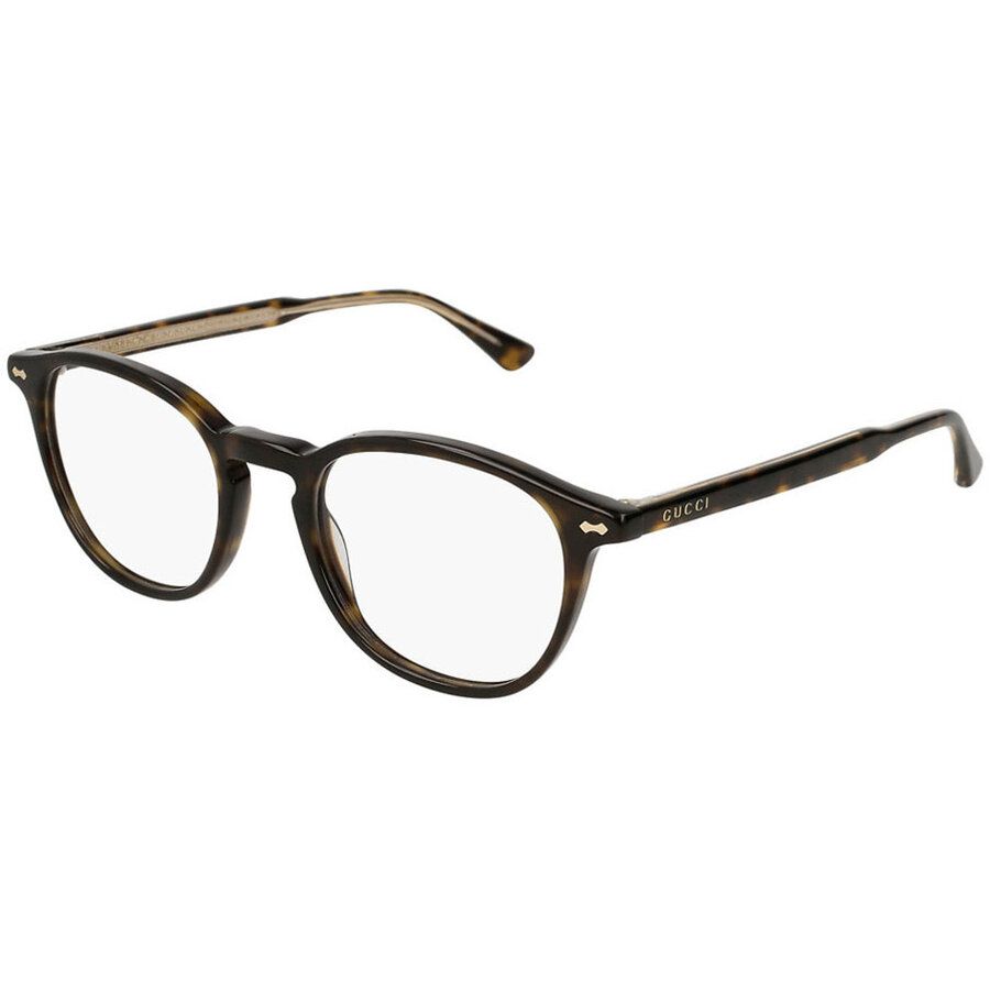 Rame ochelari de vedere unisex Gucci GG0187O 006 Trapez Havana originale din Plastic cu comanda online