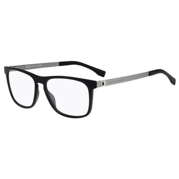 Rame ochelari de vedere unisex HUGO BOSS (S) 0840 SF9 Patrate Negre originale din Plastic cu comanda online