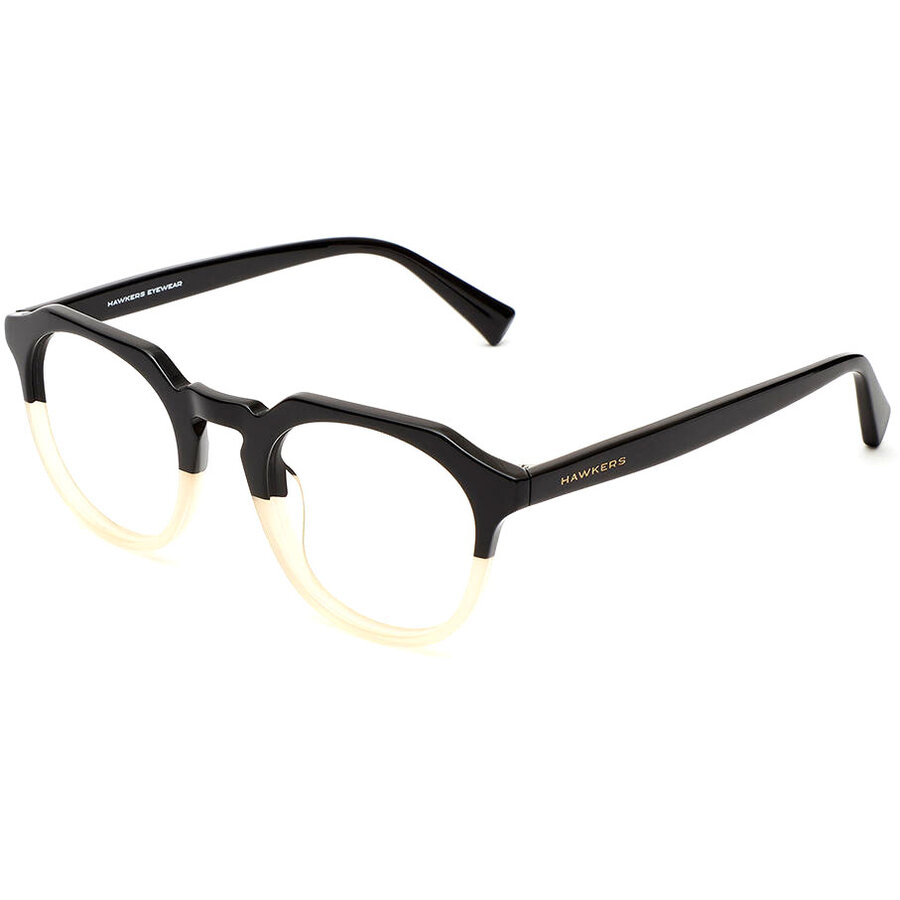 Rame ochelari de vedere unisex Hawkers HCH02RX Rotunde Negre originale din Acetat cu comanda online