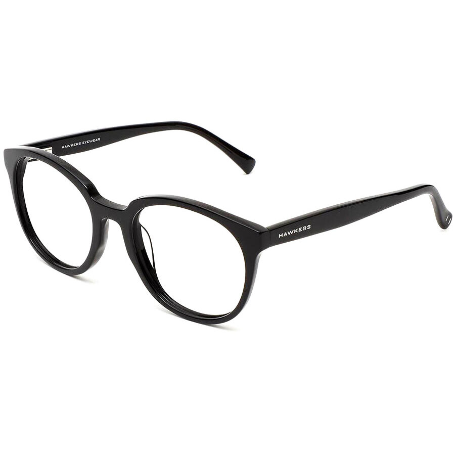 Rame ochelari de vedere unisex Hawkers HRS01RX Rotunde Negre originale din Acetat cu comanda online