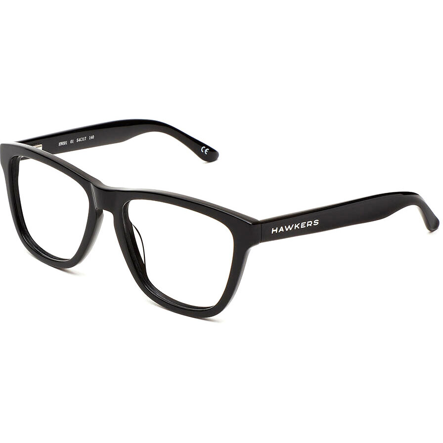 Rame ochelari de vedere unisex Hawkers HV001 Rectangulare Negre originale din Acetat cu comanda online