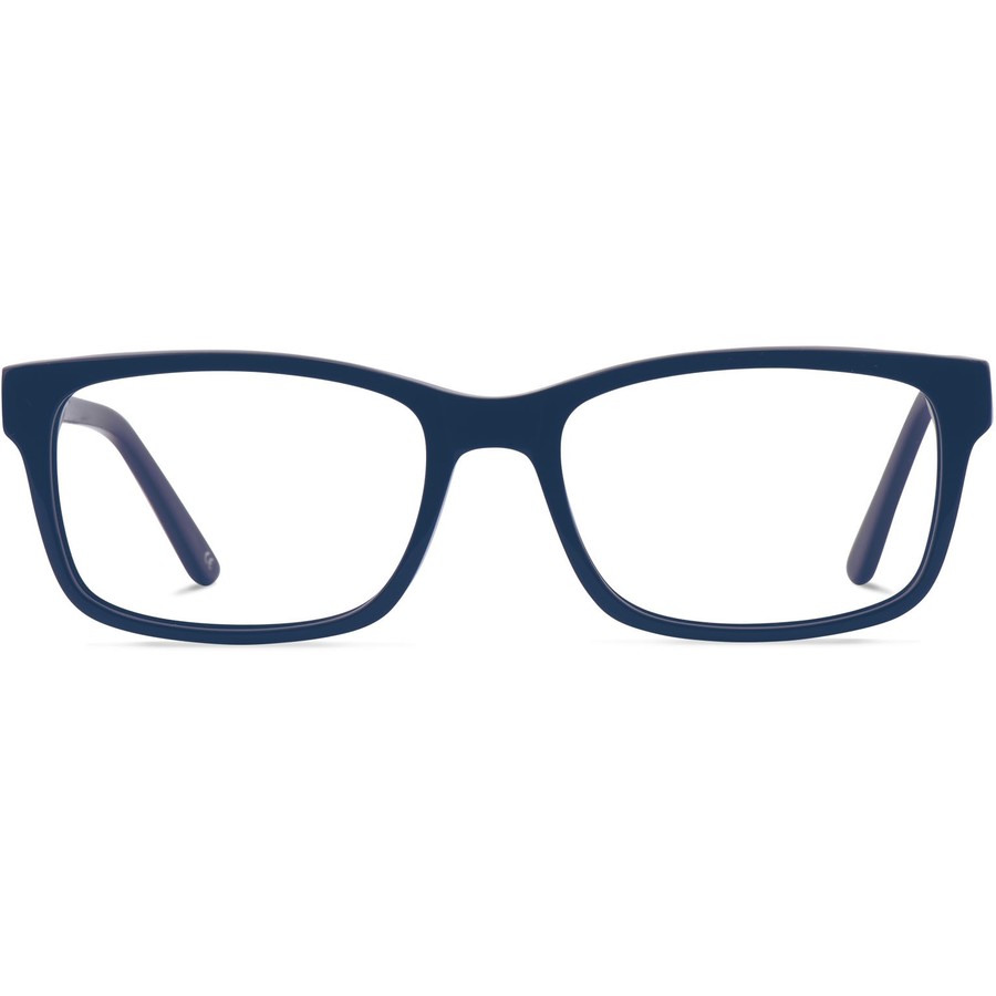 Rame ochelari de vedere unisex Jack Francis LeRoy FR17 Rectangulare Albastre originale din Acetat cu comanda online
