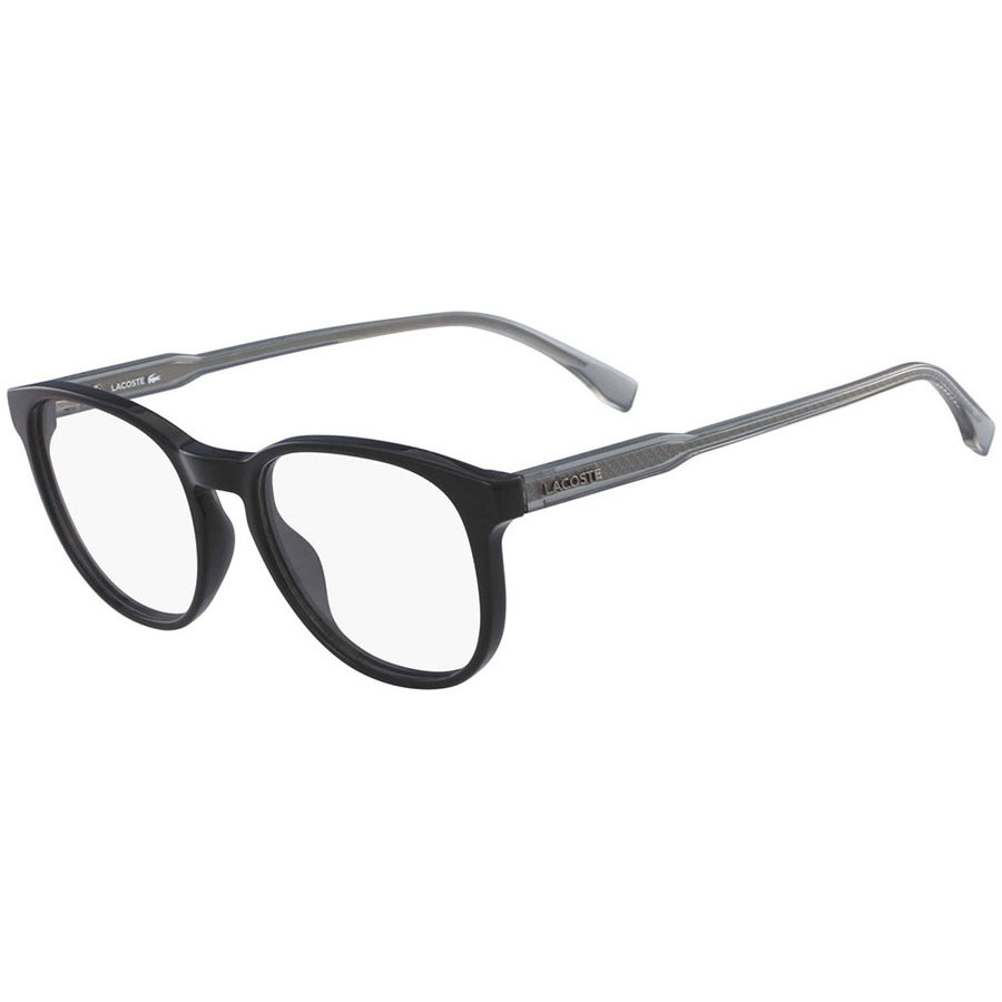 Rame ochelari de vedere unisex Lacoste L2811 001 Rectangulare Negre originale din Plastic cu comanda online