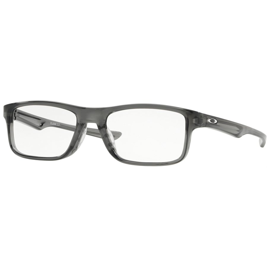 Rame ochelari de vedere unisex Oakley PLANK 2.0 OX8081 808106 Rectangulare Gri originale din Plastic cu comanda online