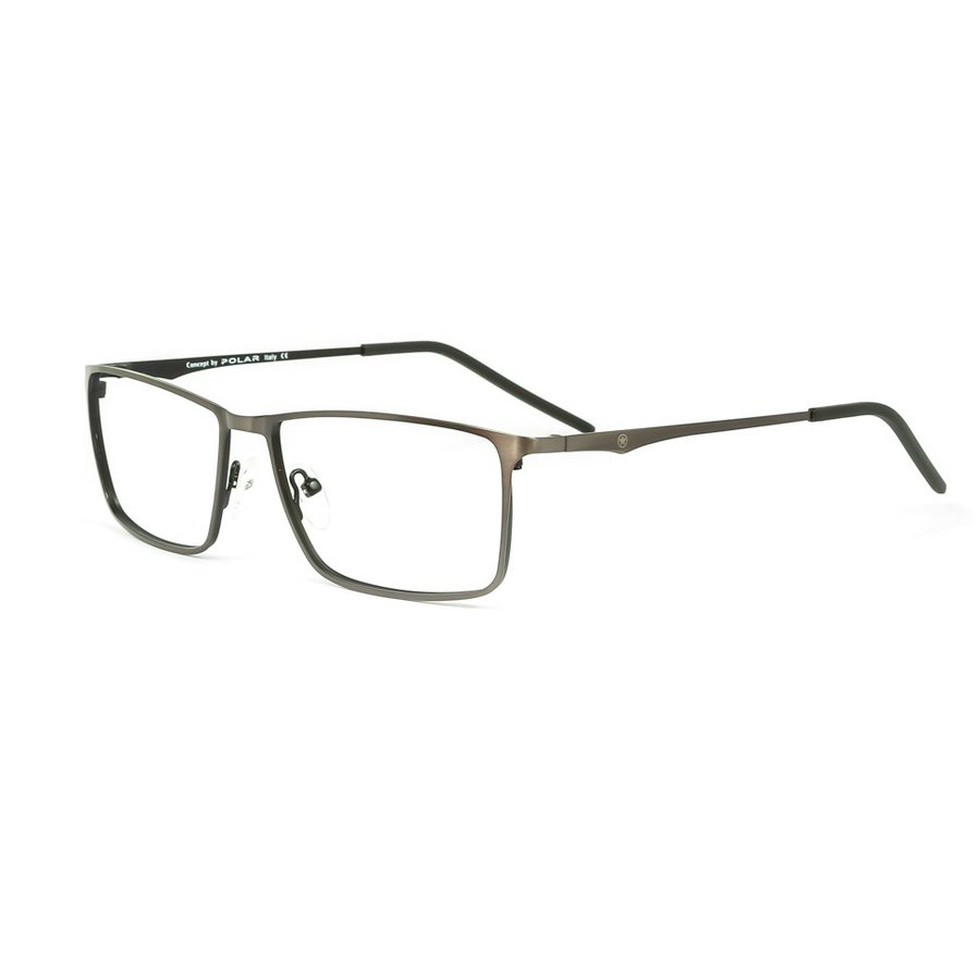 Rame ochelari de vedere unisex Polar 809| 148M Rectangulare Gri originale din Metal cu comanda online