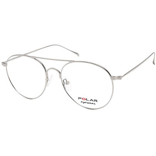Rame ochelari de vedere unisex Polar 871 | 48 K87148 Pilot Gri originale din Otel cu comanda online