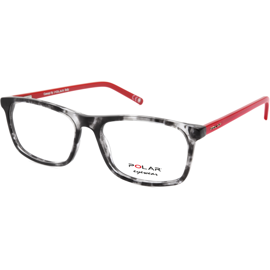 Rame ochelari de vedere unisex Polar 947 | 04 K94704 Rectangulare Rosii-Havana originale din Acetat cu comanda online