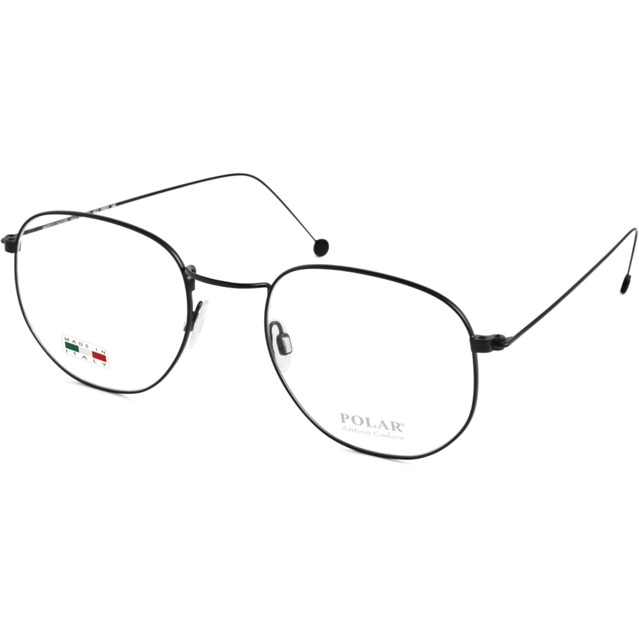 Rame ochelari de vedere unisex Polar Antico Cadore Schiara 03 KSCH03 Rotunde Negre originale din Otel cu comanda online