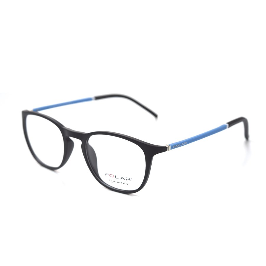 Rame ochelari de vedere unisex Polar Teen 05 | 20 KTEEN0520 Ovale Negre originale din Acetat cu comanda online