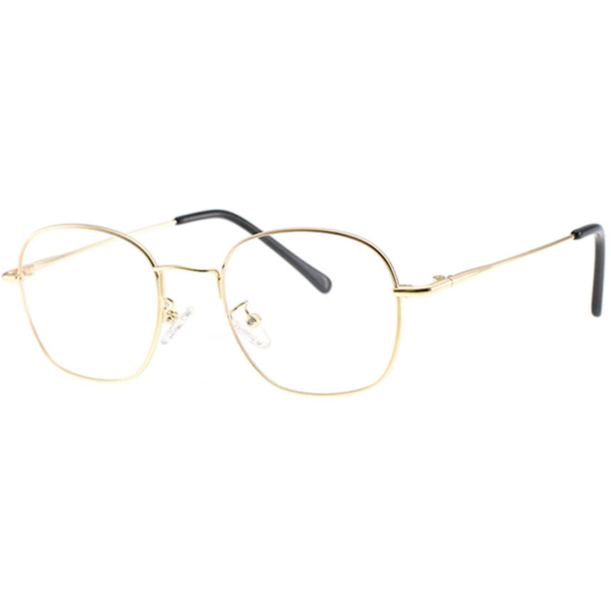 Rame ochelari de vedere unisex Polarizen 1661 C1 Rotunde Aurii originale din Metal cu comanda online