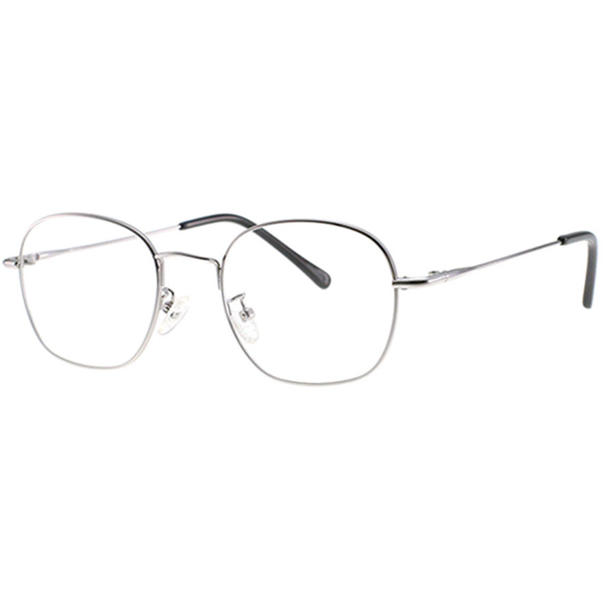 Rame ochelari de vedere unisex Polarizen 1661 C3 Rotunde Argintii originale din Metal cu comanda online
