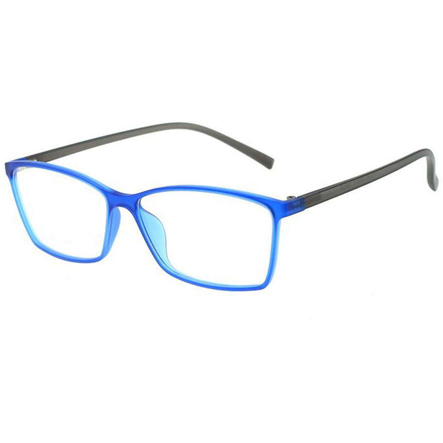 Rame ochelari de vedere unisex Polarizen S1704 C1 Rectangulare Albastre originale din TR90 cu comanda online
