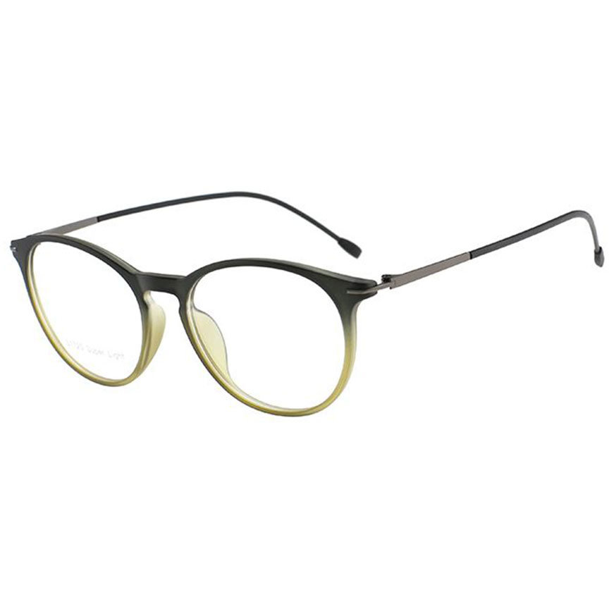 Rame ochelari de vedere unisex Polarizen S1720 C3 Rotunde Verzi originale din TR90 cu comanda online