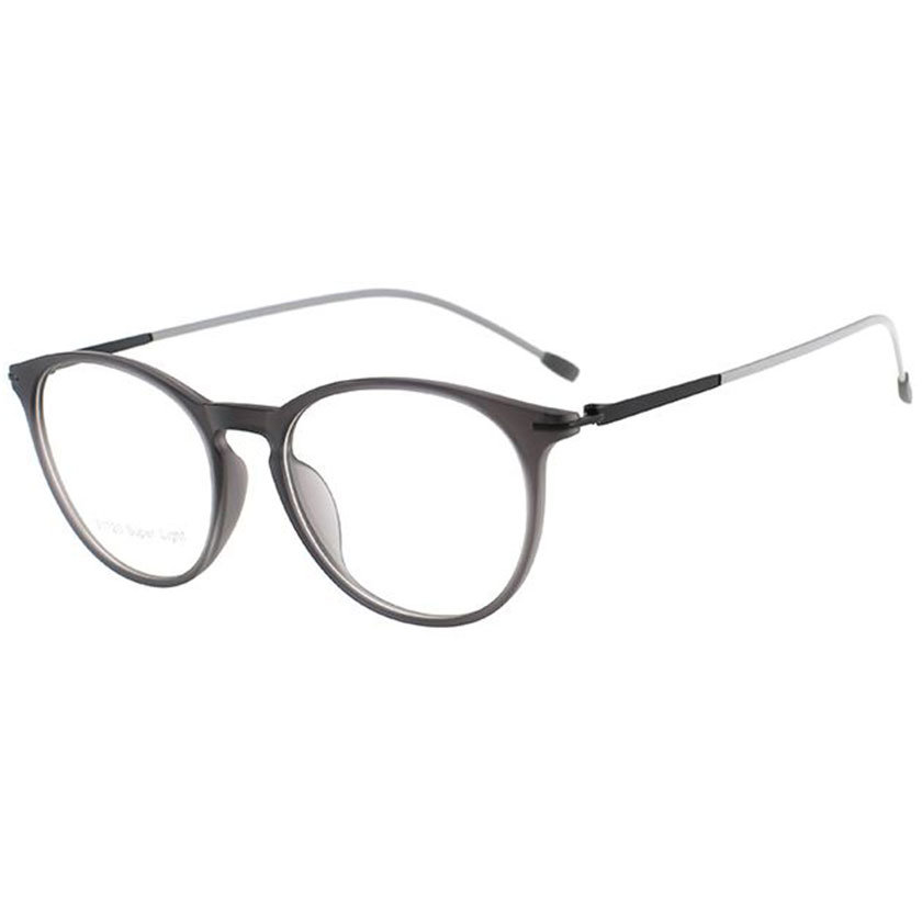 Rame ochelari de vedere unisex Polarizen S1720 C4 Rotunde Gri originale din TR90 cu comanda online