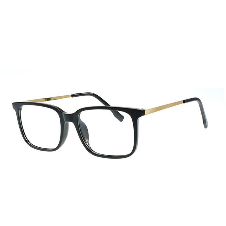 Rame ochelari de vedere unisex Polarizen TR1570 C1 Rectangulare Negre originale din TR90 cu comanda online