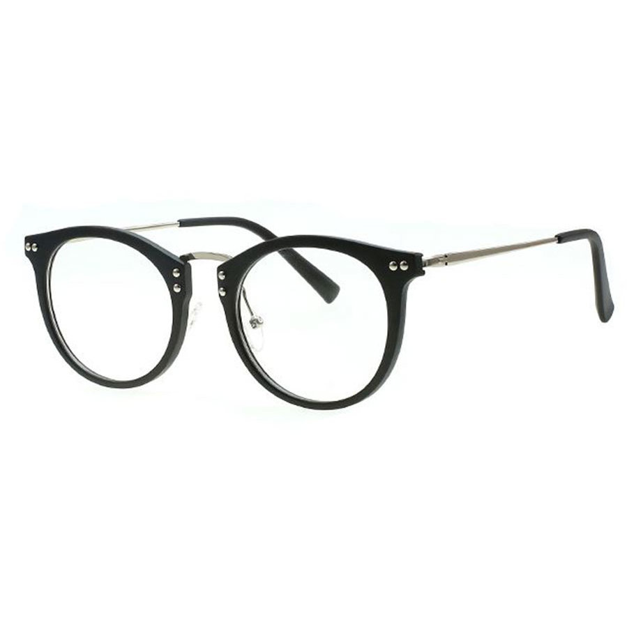 Rame ochelari de vedere unisex Polarizen TR1605 C2 Rotunde Negre originale din TR90 cu comanda online