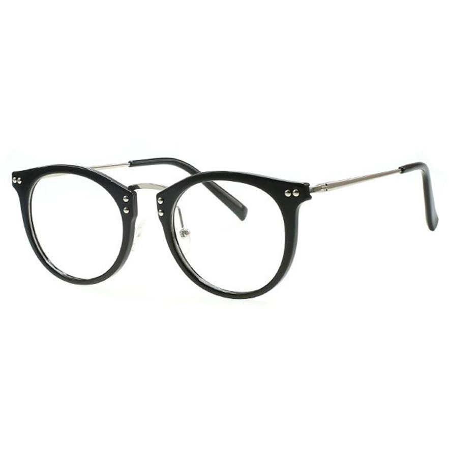 Rame ochelari de vedere unisex Polarizen TR1605 C7 Rotunde Negre originale din TR90 cu comanda online