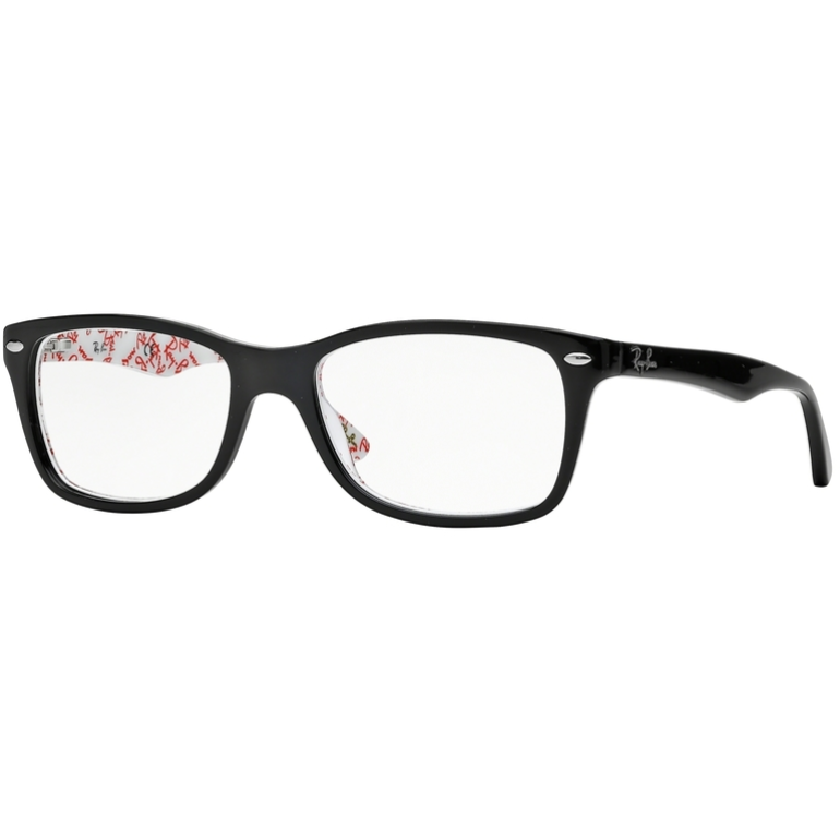 Rame ochelari de vedere unisex RAY-BAN RX5228 5014 Rectangulare Negre originale din Plastic cu comanda online
