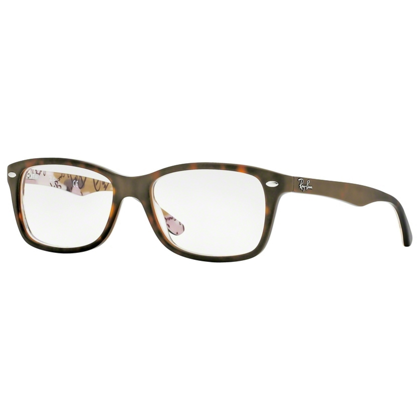 Rame ochelari de vedere unisex RAY-BAN RX5228 5409 Rectangulare Havana originale din Plastic cu comanda online
