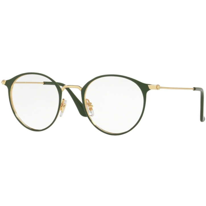 Rame ochelari de vedere unisex RAY-BAN RX6378 2908 Rotunde Verzi originale din Metal cu comanda online