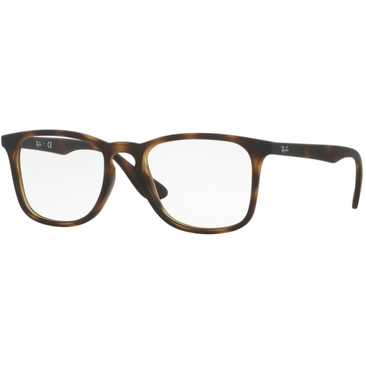 Rame ochelari de vedere unisex RAY-BAN RX7074 5365 Rectangulare Havana originale din Plastic cu comanda online