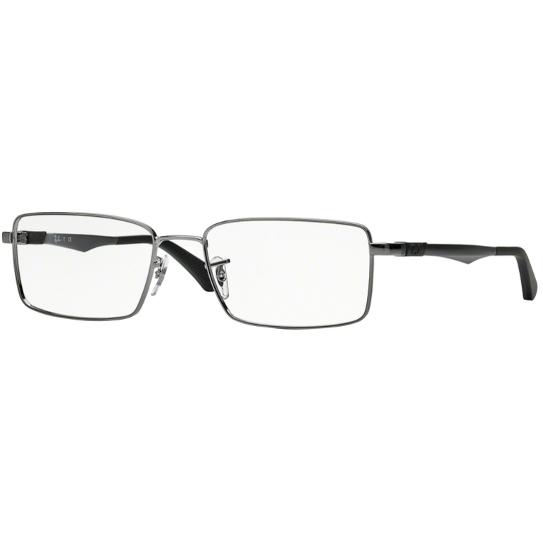 Rame ochelari de vedere unisex RX6275 2502 Rectangulare Argintii originale din Metal cu comanda online
