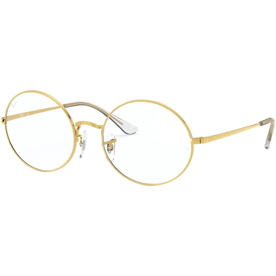 Rame ochelari de vedere unisex Ray-Ban RX1970V 3086 Rotunde Aurii originale din Metal cu comanda online