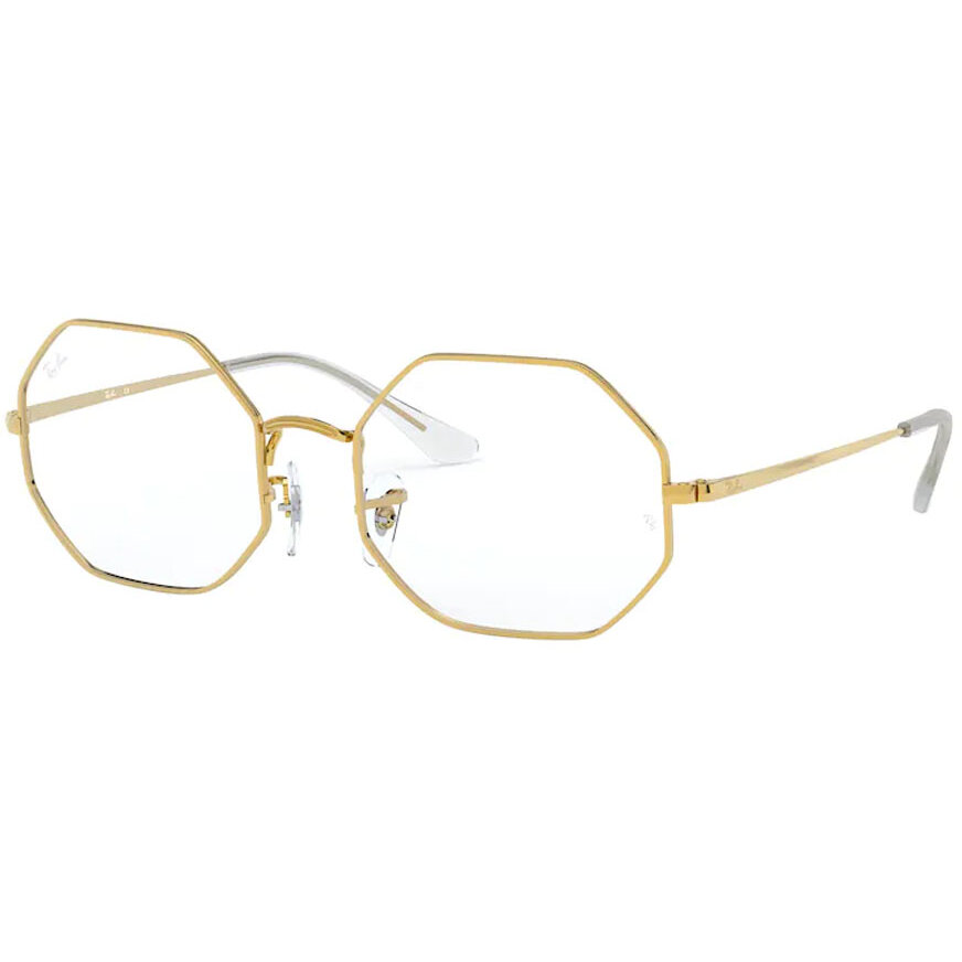Rame ochelari de vedere unisex Ray-Ban RX1972V 3086 Rectangulare Aurii originale din Metal cu comanda online
