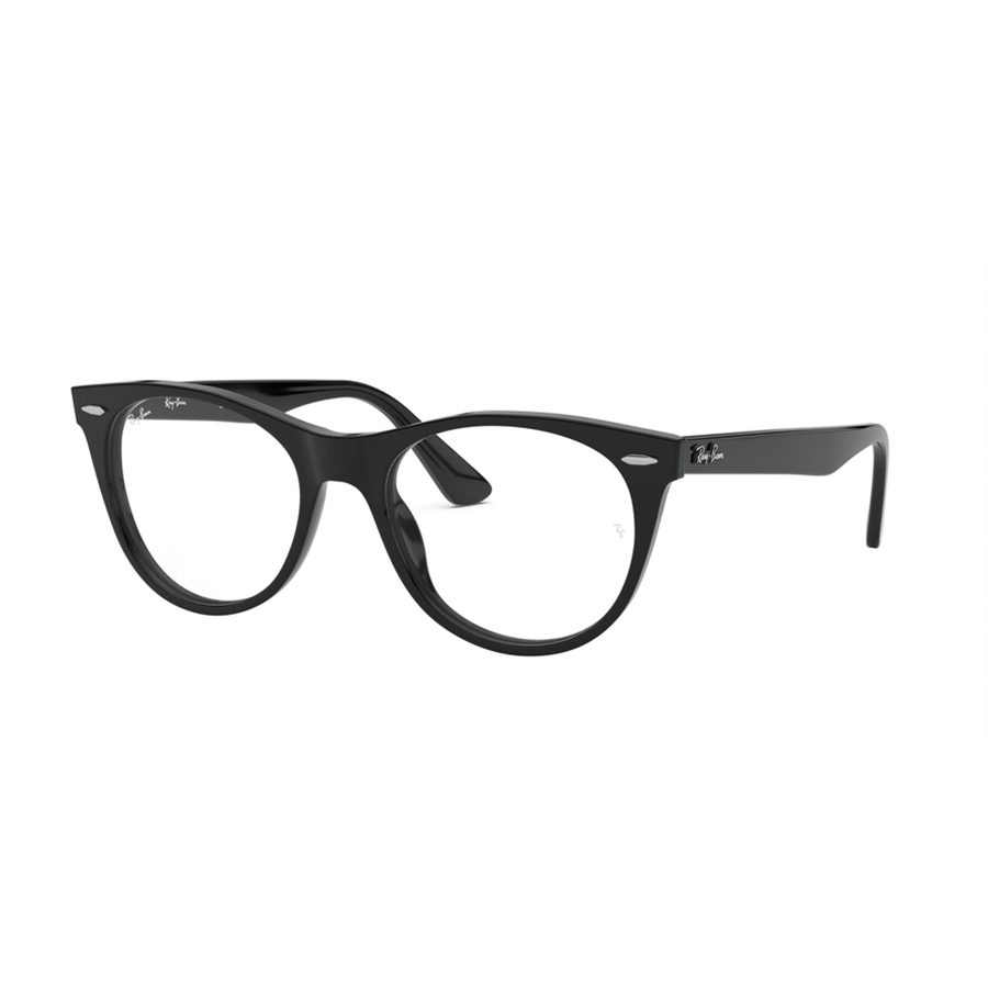 Rame ochelari de vedere unisex Ray-Ban RX2185V 2000 Rotunde Negre originale din Plastic cu comanda online