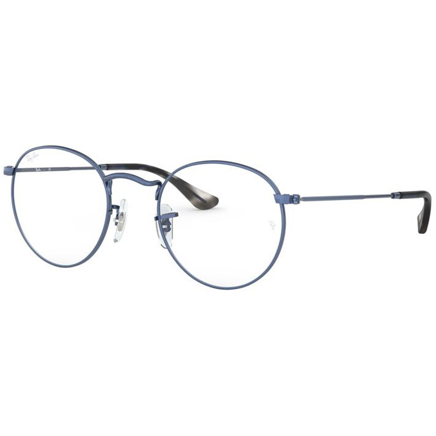 Rame ochelari de vedere unisex Ray-Ban RX3447V 3071 Rotunde Albastre originale din Metal cu comanda online