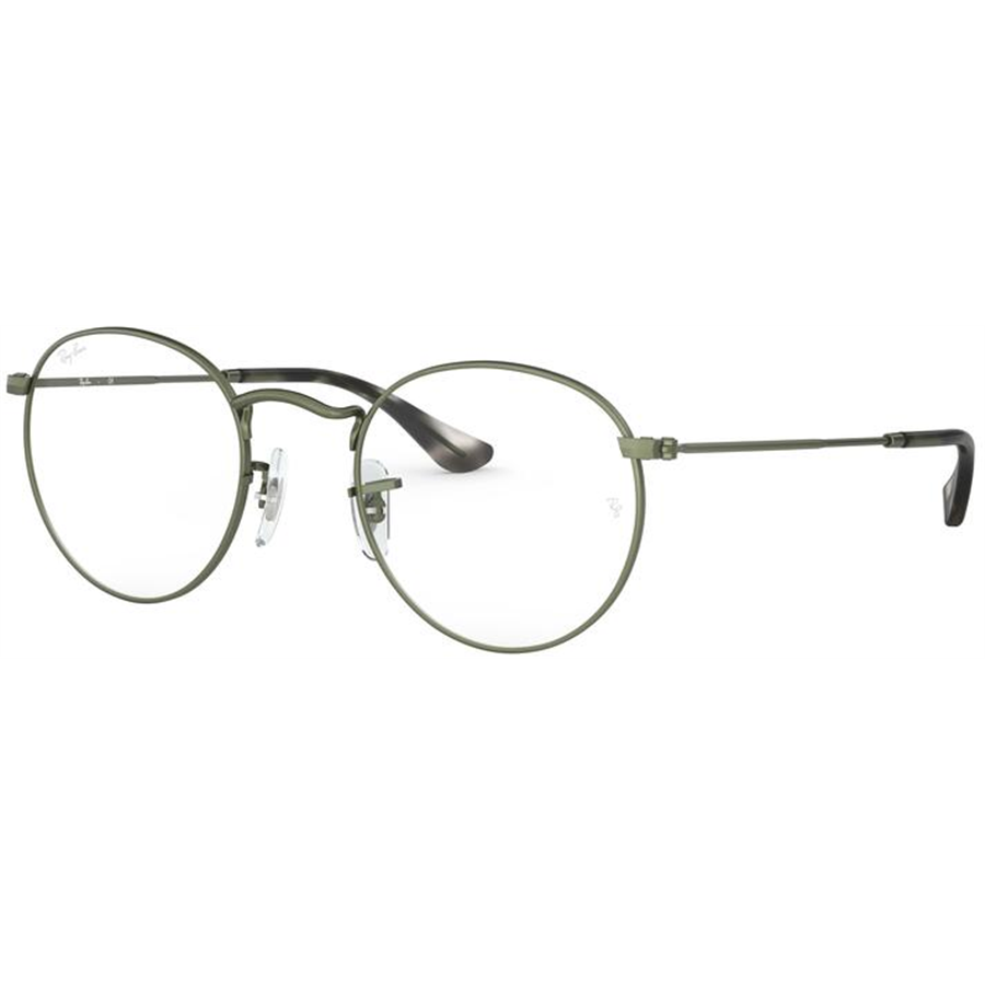 Rame ochelari de vedere unisex Ray-Ban RX3447V 3073 Rotunde Verzi originale din Metal cu comanda online
