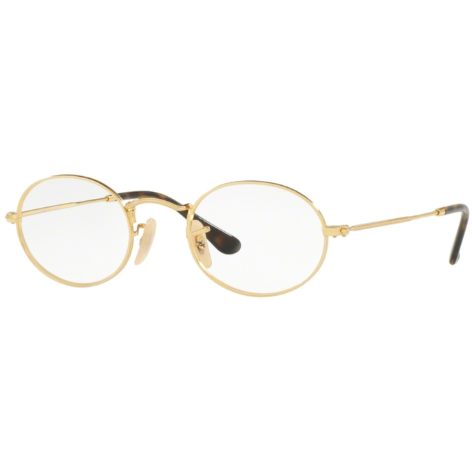 Rame ochelari de vedere unisex Ray-Ban RX3547V 2500 Ovale Aurii originale din Metal cu comanda online