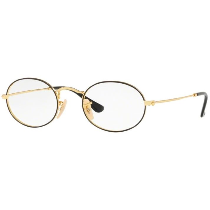 Rame ochelari de vedere unisex Ray-Ban RX3547V 2991 Ovale Negre originale din Metal cu comanda online