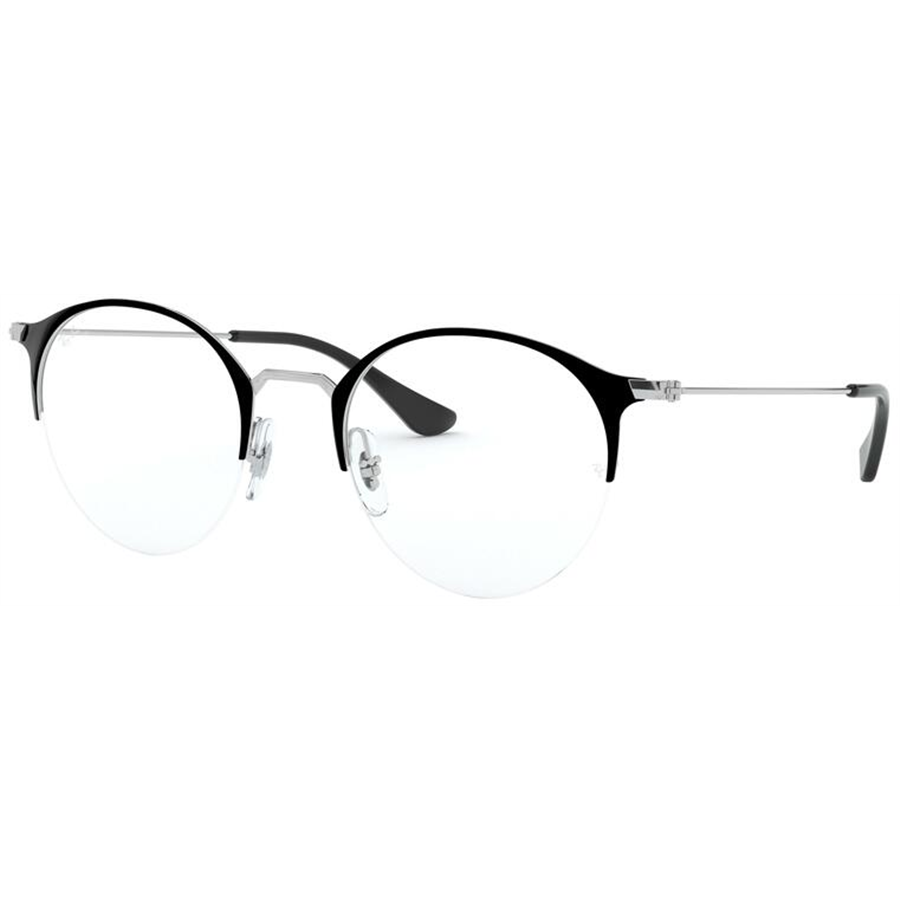 Rame ochelari de vedere unisex Ray-Ban RX3578V 2861 Rotunde Negre originale din Metal cu comanda online