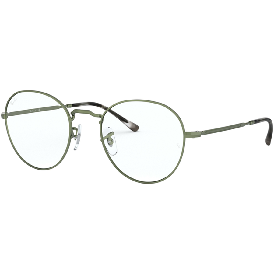 Rame ochelari de vedere unisex Ray-Ban RX3582V 3073 Rotunde Verzi originale din Metal cu comanda online